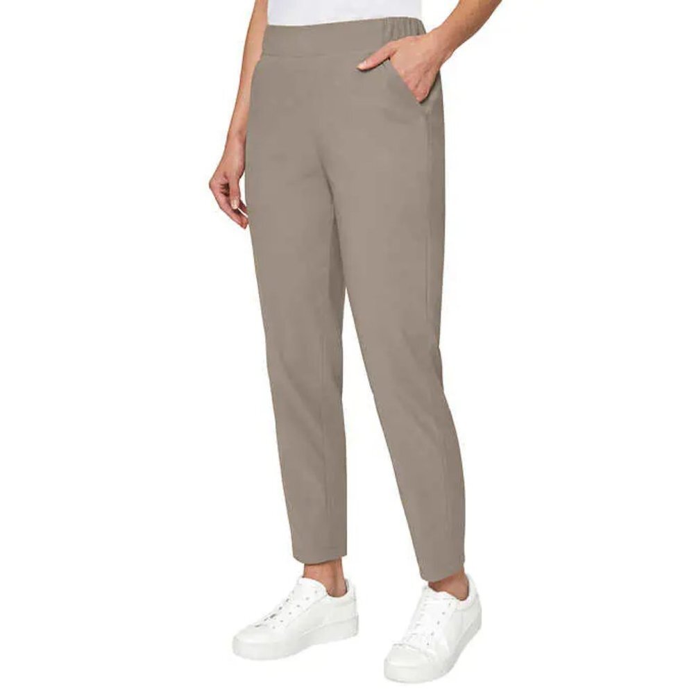 NEW Modern Ambition High Rise Stretch Pants | TAN